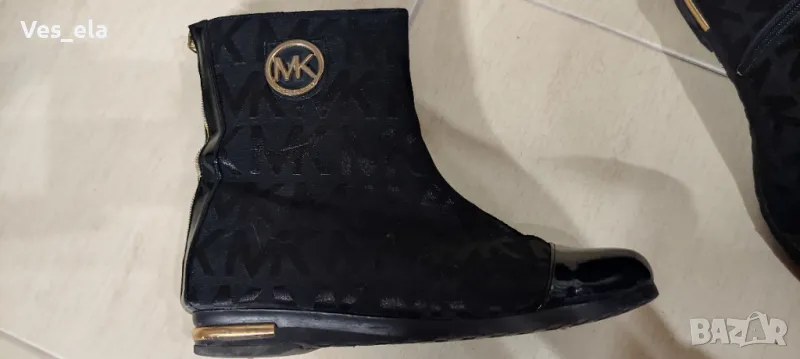 лачени черни ботушки Michael Kors , снимка 1