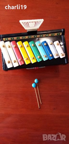 много рядка детска играчка -ламаринена йоника на 50 години, снимка 1