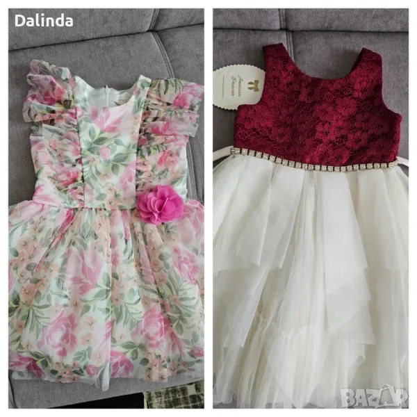 Две разкошни рокли за принцеси, снимка 1