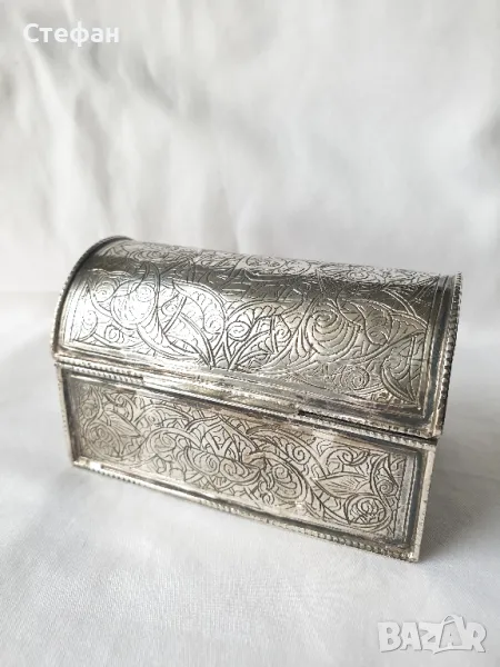 Сребърна кутия, снимка 1