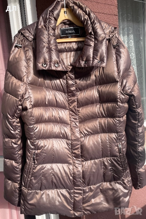 Зимно олекотено яке Carla F с естествен пух, снимка 1