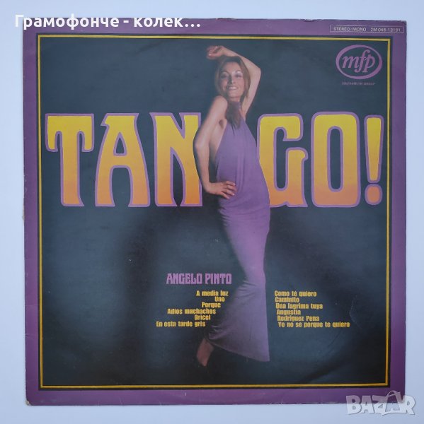 Tango! - Angelo Pinto Y Su Orquesta De Tangos – танго - латино, снимка 1