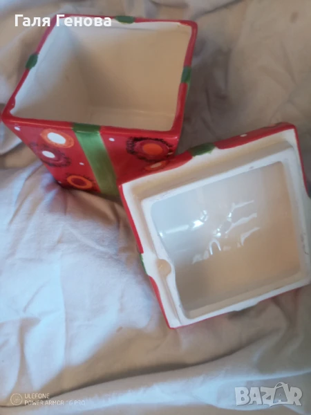 Керамична кутия за подарък , снимка 1