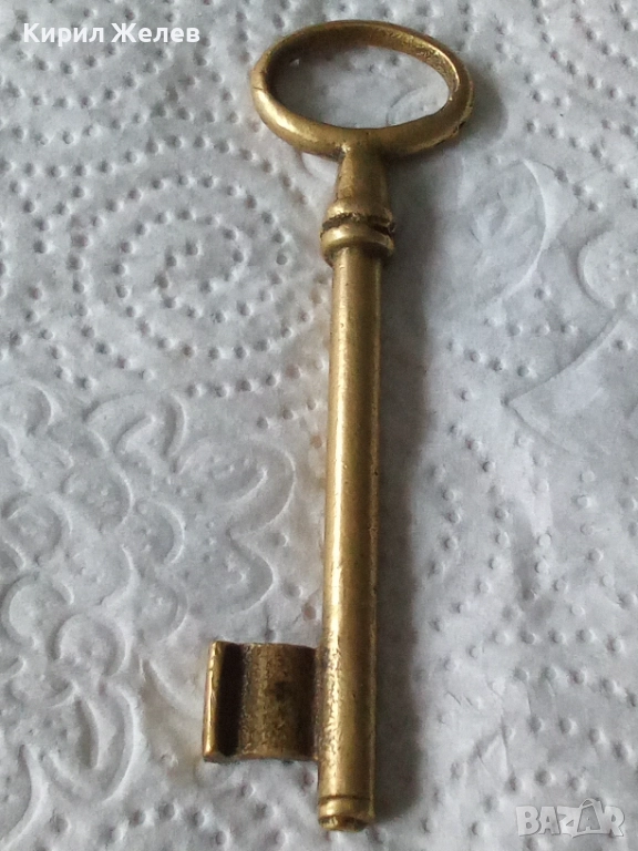 Стар рядка бронзов ключ 31669, снимка 1