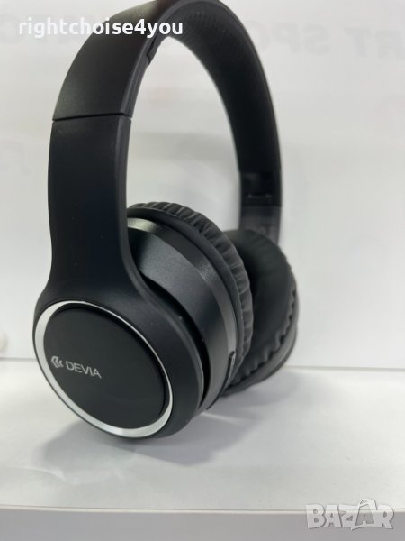 Bluetooth слушалки Devia Kintone, черни или бели , снимка 1