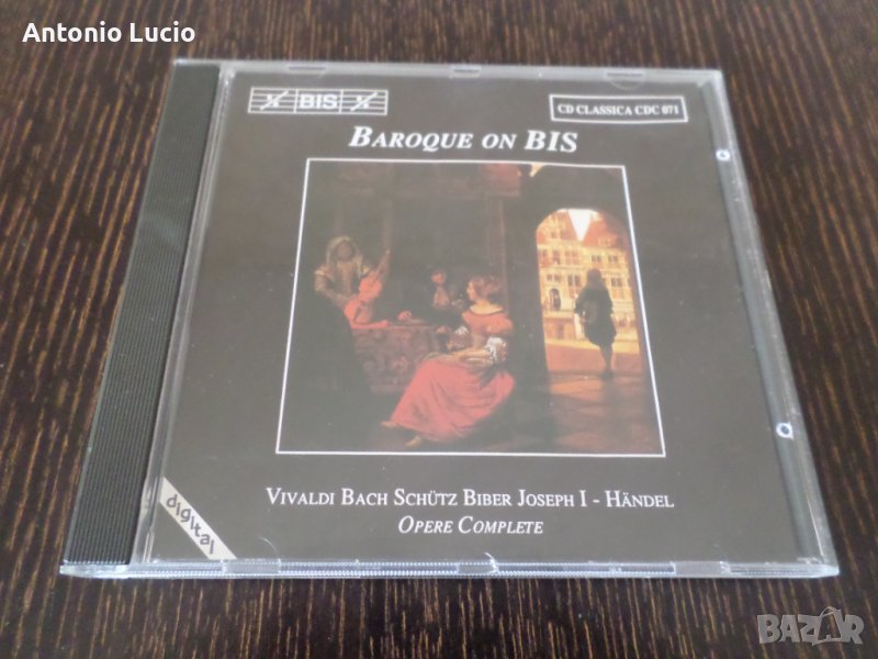 Baroque on BIS - Vivaldi, Bach, Schutz, Bieber, Handel, снимка 1