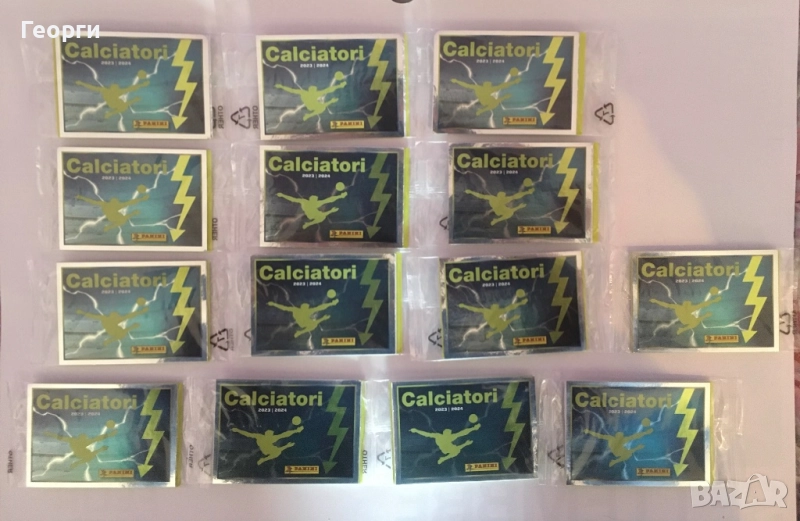Пакетчета със стикери на PANINI “Calciatori” 2023/2024 от Италия "Панини", снимка 1