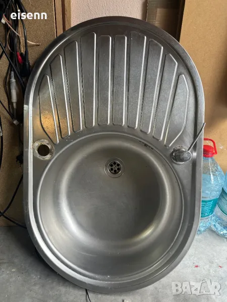 Кухненска мивка от алпака , снимка 1