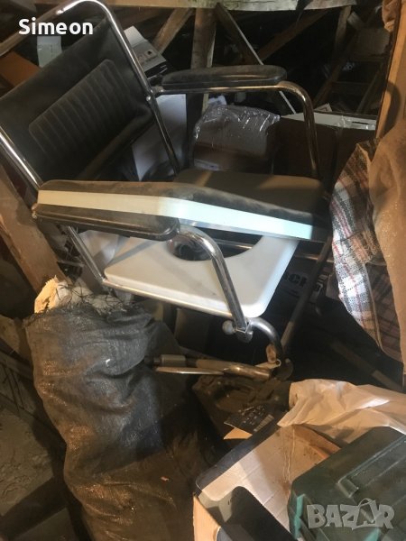 Инвалиденстол-тоалетна, снимка 1