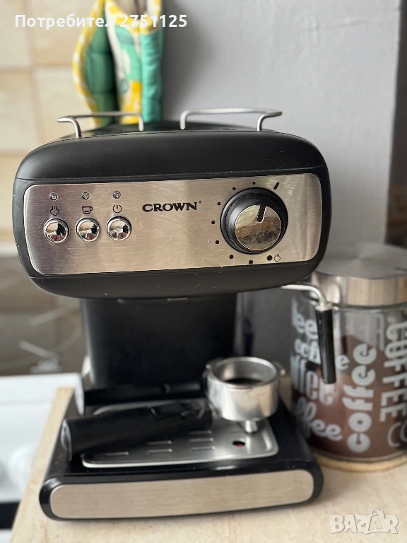 Кафемашина Crown CEM-1525, снимка 1