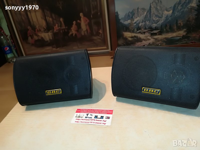 gbc 2-way-тонколони 2бр-внос англия 0706221010, снимка 1