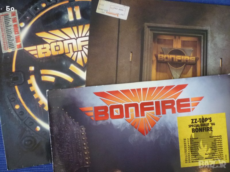 грамофонни плочи Bonfire, снимка 1