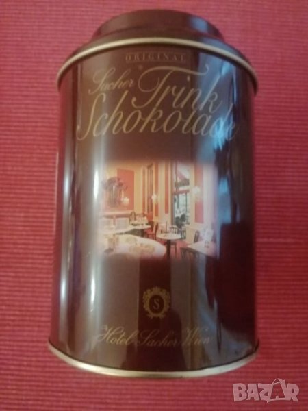 Тенекиена кутия от шоколад. , снимка 1