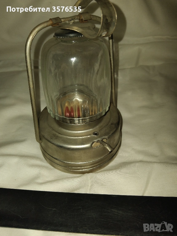 Продавам фенерче - имитация на газова лампа, снимка 1