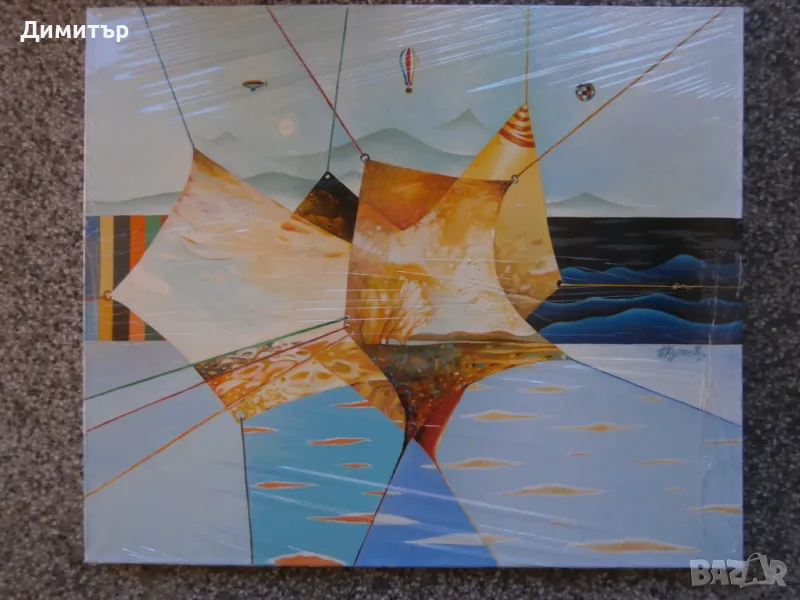 Картина Н.Кучков м.б. платно 65х55см., снимка 1
