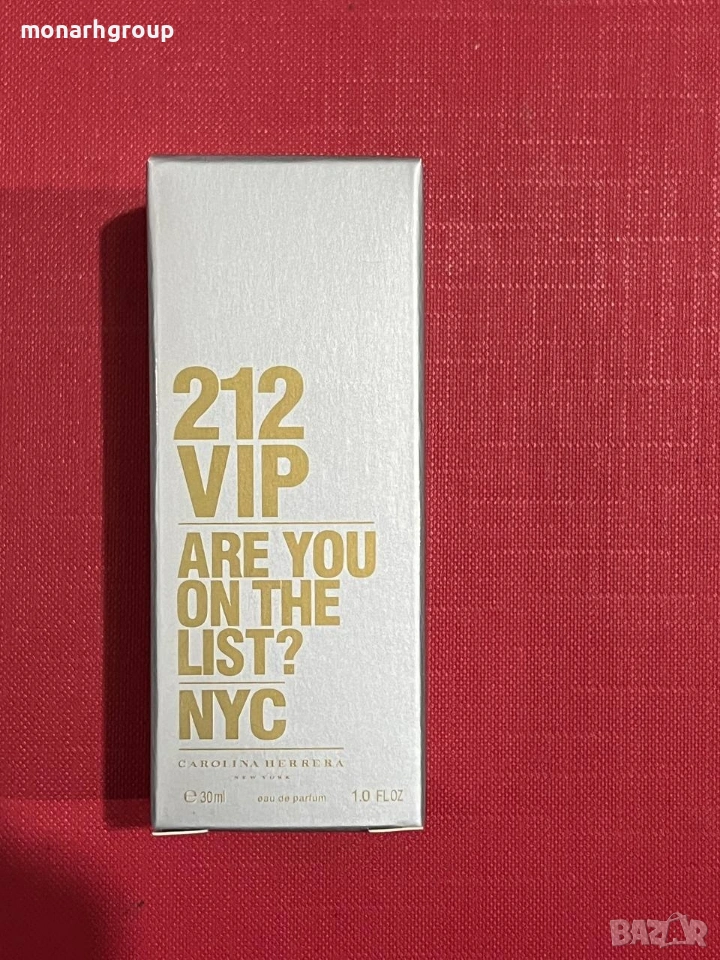 Парфюм Carolina Herrera 212VIP 30ml, снимка 1
