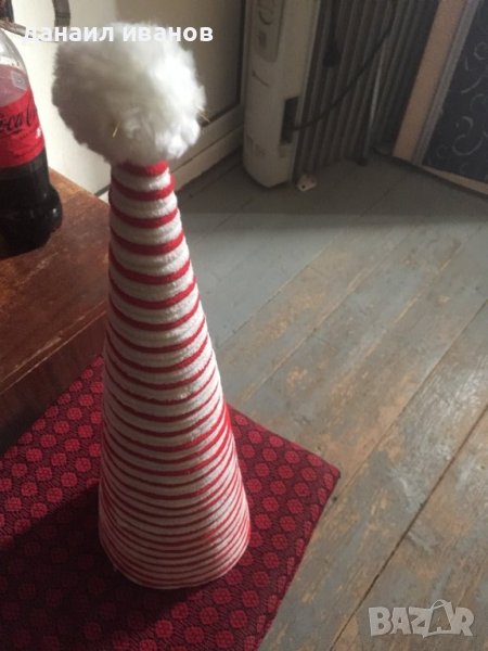 Плюшен конус за маса вис.52/ш.15, снимка 1