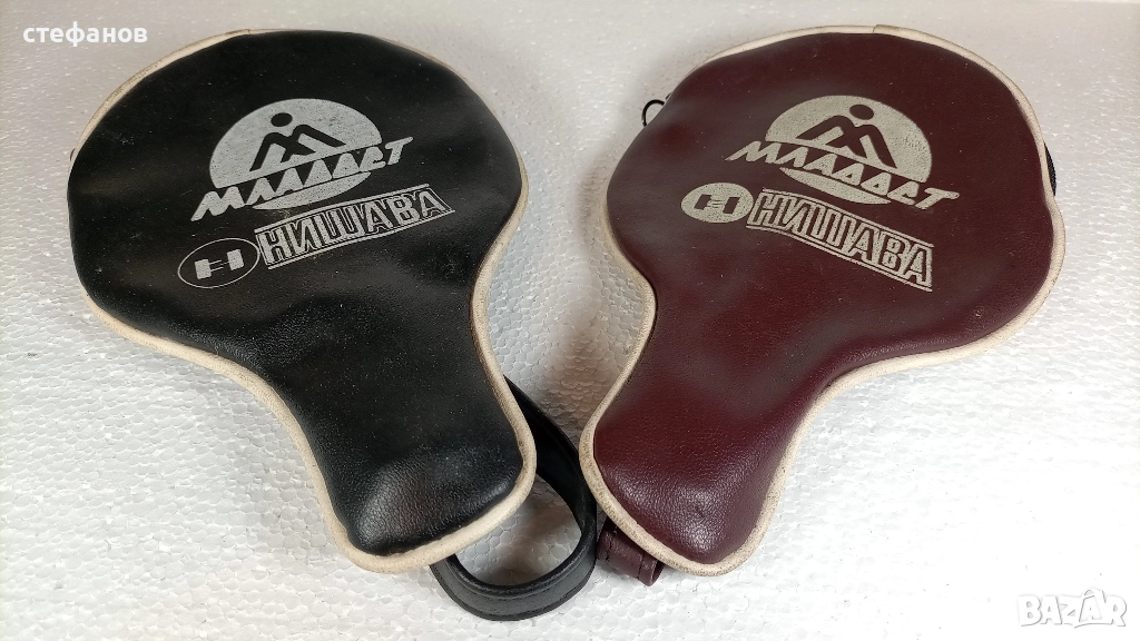 Ретро калъфи за хилки за тенис на маса Младост, изкуствена кожа, снимка 1