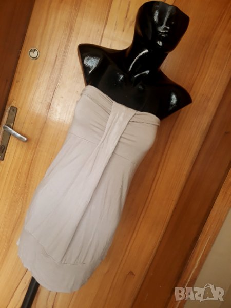 Бежова туника бюстие Л, снимка 1