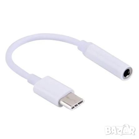 AUX кабел за музика 3.5 F / Type-C M , снимка 1