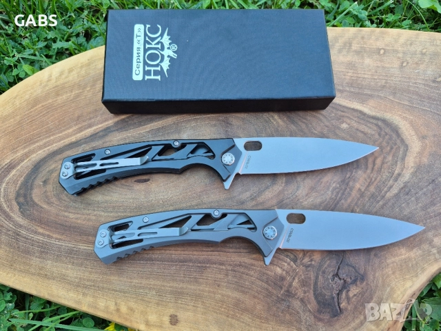 Руски сгъваем нож НОКС МАЙОР нов модел, снимка 2 - Ножове - 51667974