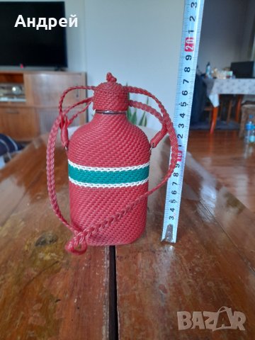 Старо плетено шише,бутилка #6, снимка 2 - Други ценни предмети - 43660193