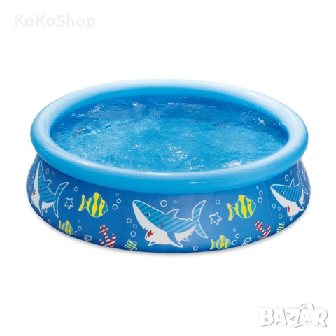 Детски басейн-152х38 см./детски надуваем басейн, снимка 2 - Надуваеми играчки - 50811423