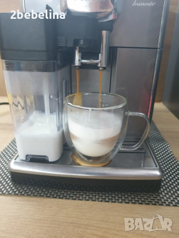 Saeco Inkanto HD - внос , с кана за мляко и консумативи, снимка 13 - Кафемашини - 53415001