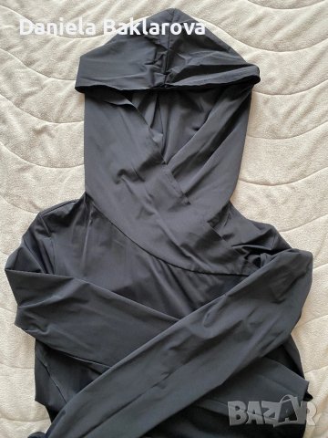 Черна рокля Adidas SLVR размер XS, снимка 3 - Рокли - 38416781
