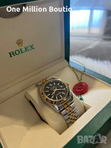 Rolex Date-Just Two Tone 41MM, снимка 2 - Луксозни - 49067407