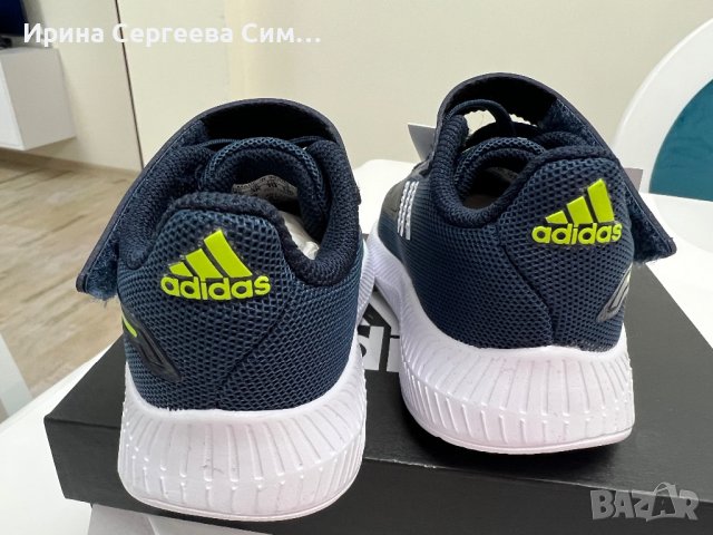 Оригинални детски маратонки Adidas 19 номер, снимка 5 - Детски маратонки - 38334032