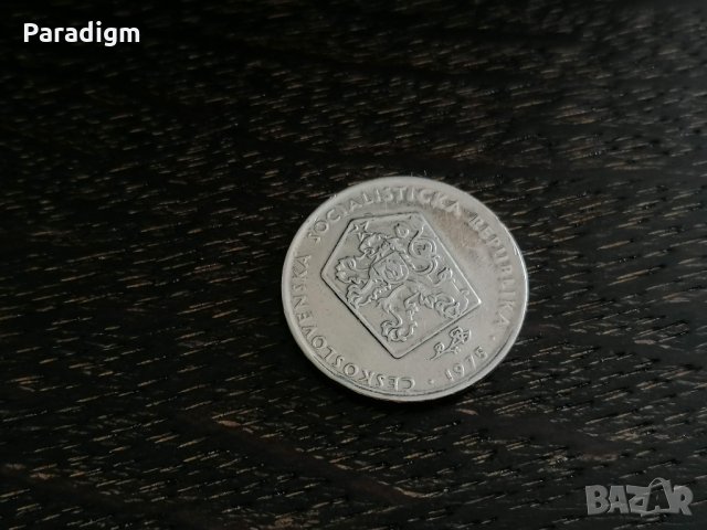 Монета - Чехословакия - 2 крони | 1975г., снимка 2 - Нумизматика и бонистика - 28292519