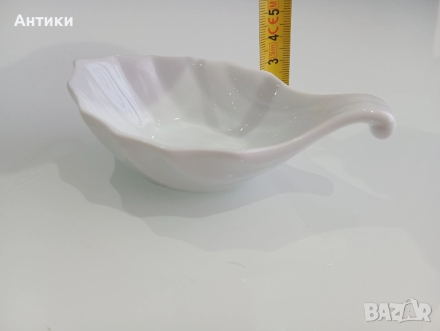 Порцеланова стара сосиера маркирана , снимка 10 - Колекции - 52625325
