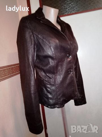 HUGO BOSS, Марково, от Естествена Кожа. Код 1885, снимка 4 - Якета - 38128086