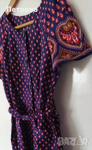 Домашна басмяна рокля, нова 