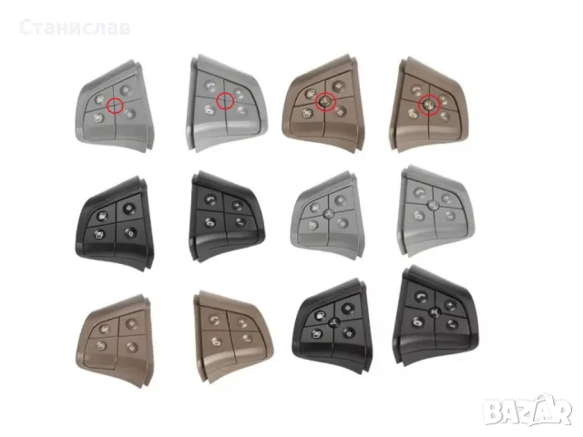 Mercedes B-Class W245 Pre-Face Капачета за волан с основа , снимка 4 - Части - 50250586