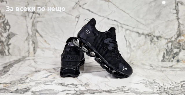 Puma Мъжки Черни Маратонки🔝Мъжки Спортни Обувки Пума Код P758, снимка 7 - Маратонки - 50679223