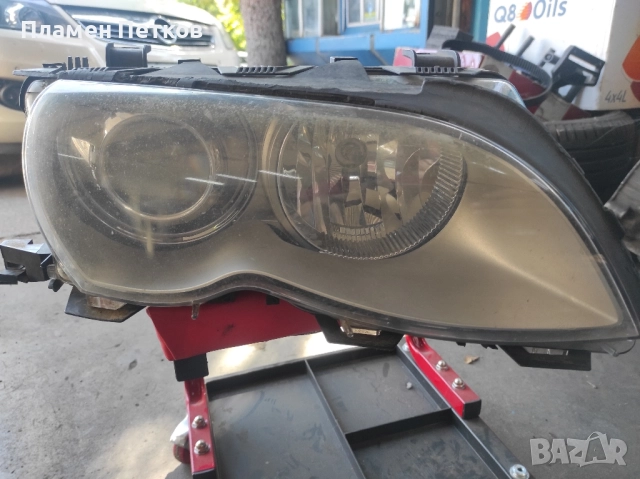 Десен ксенонов, самонивелиращ фар за БМВ Е46 и части за такъв