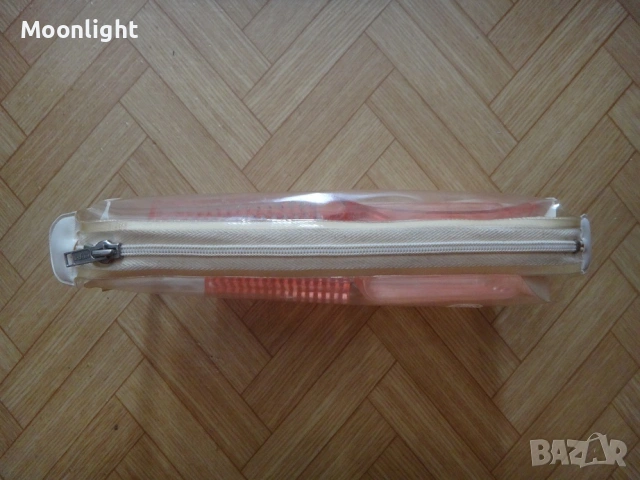 Нов старинен ретро винтидж козметичен несесер от соца от едно време, снимка 3 - Антикварни и старинни предмети - 53221765