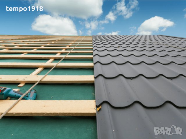 Покриви с Метални керемиди и Термопанели , снимка 4 - Ремонти на покриви - 28145876