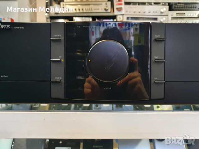 Усилвател Grundig Fine Arts V2 4 Ohm: 2 x 80 W В отлично техническо и визуално състояние., снимка 4 - Ресийвъри, усилватели, смесителни пултове - 44854804