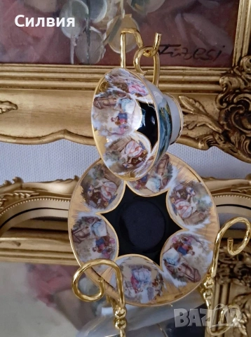 Колекционерски комплект (чаша с чинийка), снимка 3 - Чаши - 53475245