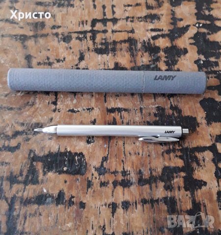 химикалка Лами Lamy Agenda малка, сребрист алуминий много рядка, снимка 2 - Ученически пособия, канцеларски материали - 42982733