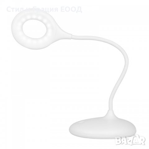	Лампа LED Ring Shake - настолна - бяла - променлив цвят на светлината, снимка 1 - Козметични уреди - 38062658