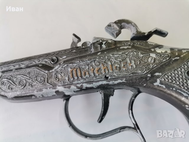 Ретро Пистолет на капси, снимка 3 - Въздушно оръжие - 40616064