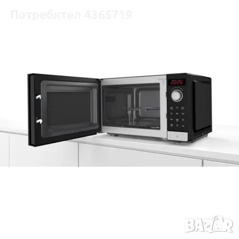 Микровълнова фурна BOSCH FEL023MS2, 800.0 W, снимка 3 - Микровълнови - 48977309