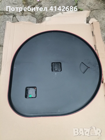 Стенен часовник с два циферблата , снимка 5 - Антикварни и старинни предмети - 52306989