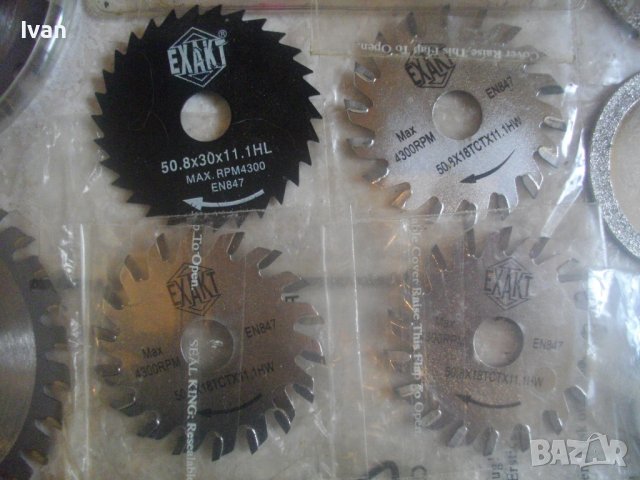 Диск ф50,8мм/ф110мм/ф180мм-Диамантина/За дърво-За Машини-Ел.Машина Рязане Плочки/Мини Ръчен Циркуляр, снимка 5 - Диамантени и режещи инструменти - 44051452