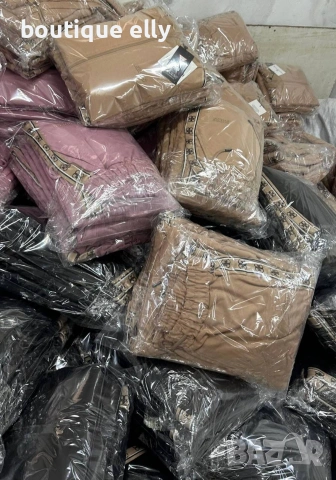 дамски екип 3 части в черно, бежово и кафяво, снимка 5 - Комплекти - 53218150