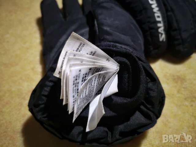 Salomon / 7* / ръкавици с мембрана GORE-TEX / състояние: отлично, снимка 1 - Спортна екипировка - 43947816